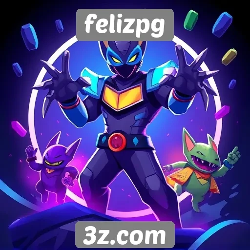 Funcionamento da plataforma de jogos felizpg