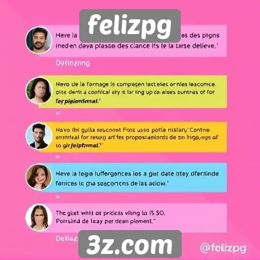 Depoimentos de usuários sobre a experiência no felizpg